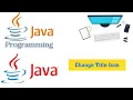 Change Title Icon in Java java GUI