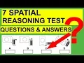 7 SPATIAL REASONING TEST Questions Answers and TIPS
