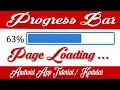 Progress bar on Website loading with auto hide Web view tutorial in kodular App Creator