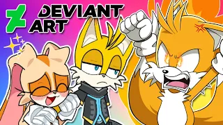 CREAM LOVES NINE? | Sonic Prime VS DeviantArt