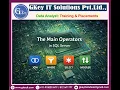 Question-22 The Main Operators in Sql Server