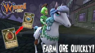 BEST Ore Farming Method Wizard101