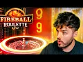 FIRST TIME PLAYING FIREBALL ROULETTE LIVE GAME