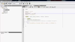 NetBeans PHP Tutorial - How To Make A Login System