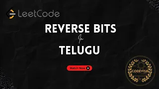 Reverse Bits LeetCode Solution Step-by-Step in Telugu