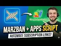 Host Marzban Subscription Link on Google Apps Script Free Web App Method