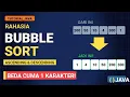 Sorting di Java Bubble Sort Ascending Descending Step by Step