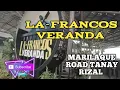 LA-FRANCOS VERANDA OVERLOOKING CAFE RESTAURANT MARILAQUE TANAY RIZAL