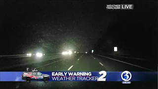 Slick conditions reported in Tolland
