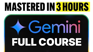 Google Gemini FULL COURSE 3 HOURS Build Automate Anything
