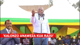kalonzo anaweza kua rais wa kenya listen what ichungwa said in machakos as gachagua gets confused 