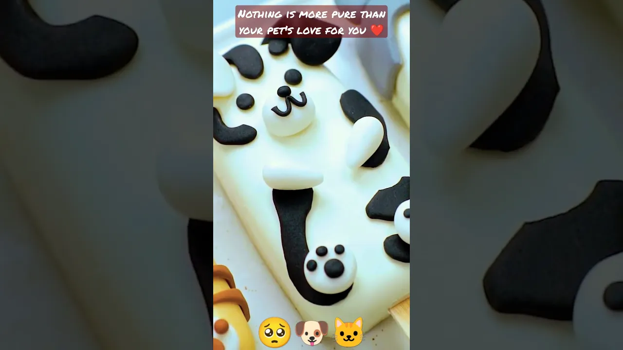 Cutest DOG & CAT Cake Pops  Tiktok Hack #hooplarecipes #shorts #babydog #dog #cat #tiktok