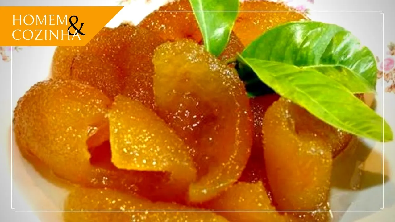 Doces Mineiros: Doce de casca de laranja. 