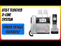REVIEW 2026 AT T TL86103 2-Line System Features