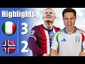 Lagu Italy vs Norway 3-2 - All Goals \u0026 Highlights - 2025