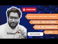 Excel VBA Class - 3 Message Box Input Box Variables VBA Full Course