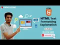 HTML Tutorial for Beginners HTML Text Formatting Day 2