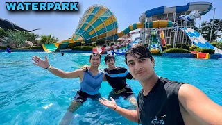Finally WATERPARK aagye with friends 😍 full enjoy