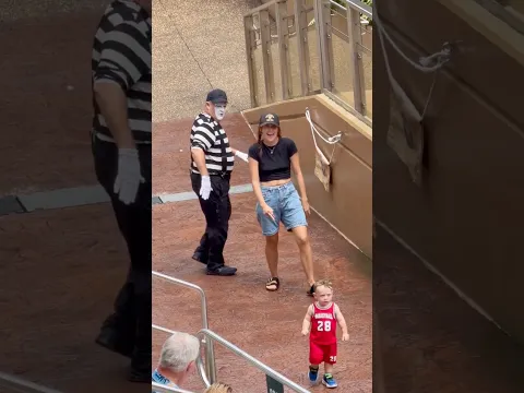 He went back to where he came from after seeing a mime