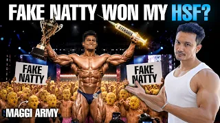 How a Fake Natty won in my Natural show HSF ? |Fairy tales of MaggiMan