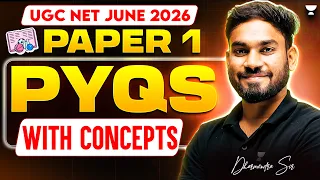 UGC NET Paper 1 June 2026 | UGC NET Paper 1 PYQs | UGC NET Paper 1 MCQs | Dharmendra Sir
