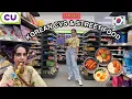 24 Hours KOREAN CVS and STREET FOOD Downtown shopping Seoul Vlog