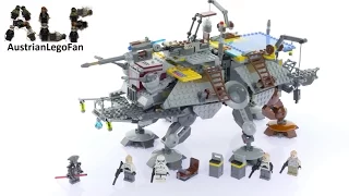 Lego Star Wars 75157 Captain Rex´s AT-TE - Lego Speed Build Review