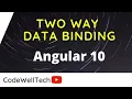 Part Two Way Data Binding in Angular 10