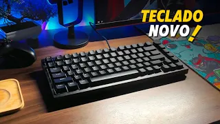 Comprei um Teclado Novo pro Meu SETUP GAMER - Ajazz Ak820