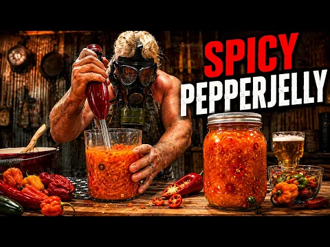 Homemade Pepper Jelly With a SPICY Kick!