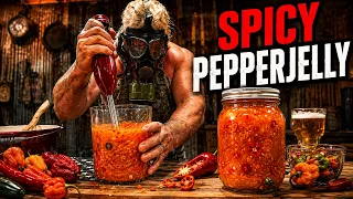 Homemade Pepper Jelly With a SPICY Kick!
