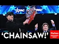 BREAKING NEWS Elon Musk Presented With Chainsaw For Bureaucracy By Javier Milei At CPAC