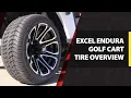 Excel Endura Golf Cart Tire Overview