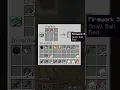 How to Craft Firework Star Minecraft