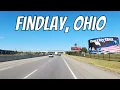 Findlay Ohio Drive with me through an Ohio town
