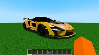 realistic supercar in minecraft (no mods)