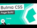 Bulma Tutorial Product Page Build - Cards