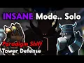 Insane Mode is Truly Insane Commander Zero Paradigm Shift Tower Defense
