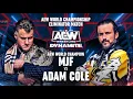 Download Lagu MJF vs Adam Cole Dynamite 6/14/23 Highlights