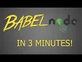 Quickes easiest way to set up babel - nodeJS