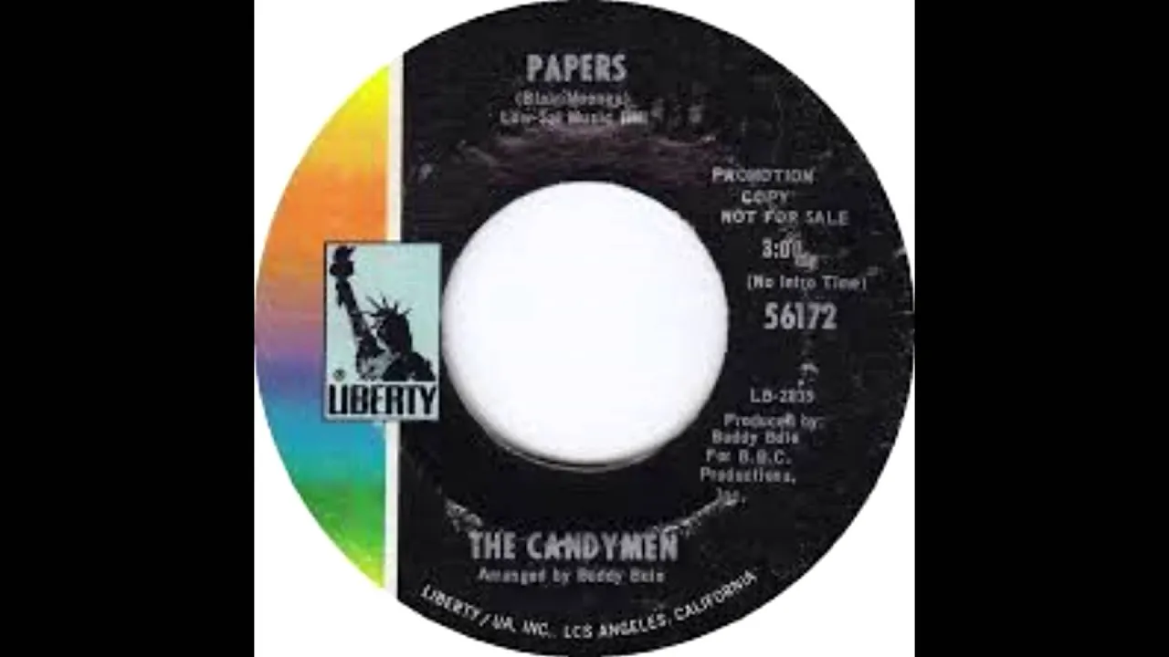 RARE GROOVE: "Papers" - The Candymen (1970)