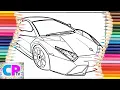 Lamborghini Coloring Picture of Crazy Fast Street Car Lamborghini Car Coloring Pages Tv