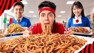 EXPERIMENTEI AS PIORES COMIDAS ESCOLARES DE TODOS OS PAÍSES