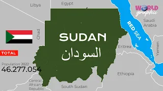 Sudan Map Regions Provinces Population