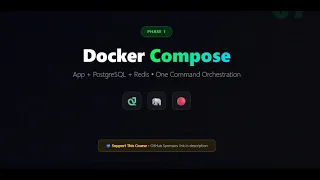 Docker Compose Tutorial 2025 Run App PostgreSQL Redis in 1 Command Zero to Hero Ep 7