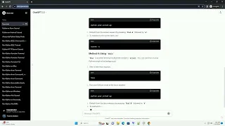 how to run python in background