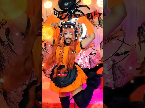 Nya!😼The spookiest kitty of the month!😌🎃 bringing the Sachiween vibes!❤️ #princesssachiko