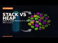 Stack vs Heap Memory in C Explained with a Live Linux Demo