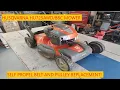Husqvarna Mower Self Propel Drive Belt And Pulley Replacement