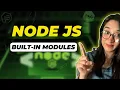 Built-in Modules in Node JS Node JS Tutorial in Hindi for Beginners Node JS